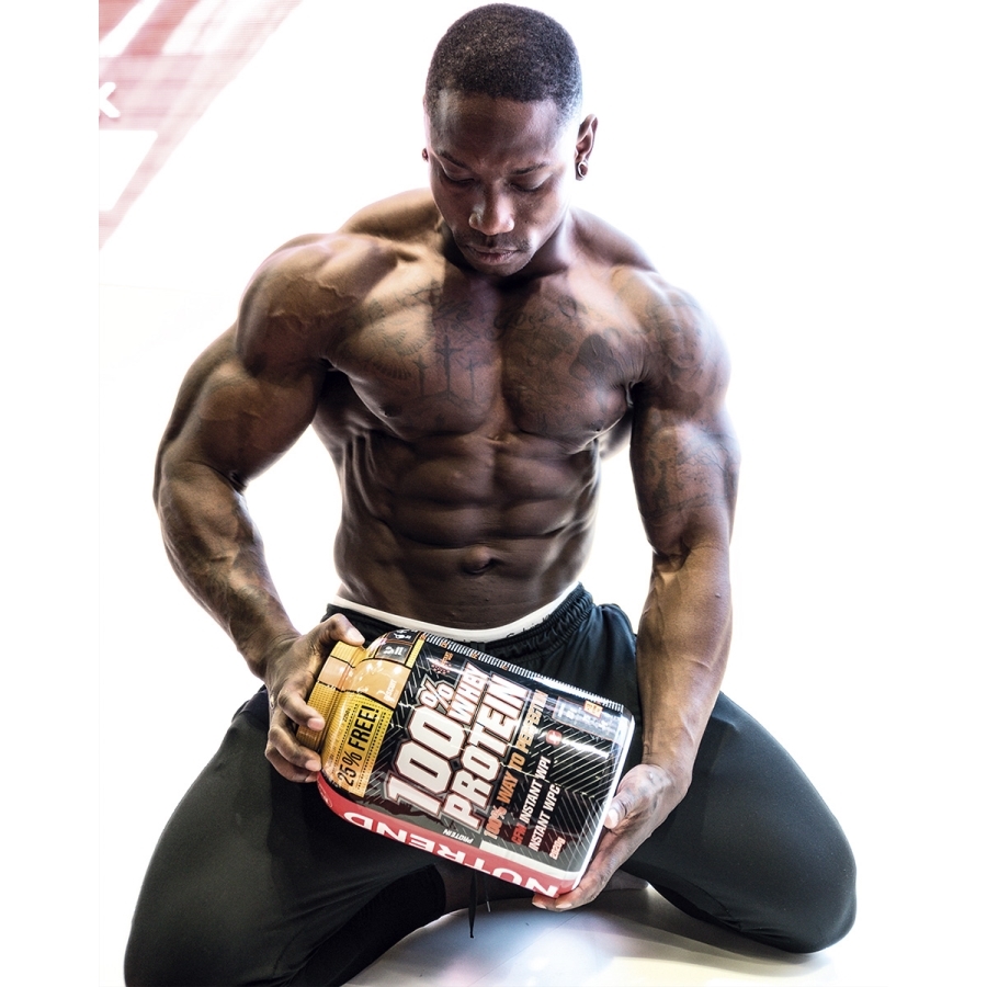 Práškový koncentrát Nutrend 100% WHEY Protein 2250g čokoláda-lískový ořech - Obrázek 7