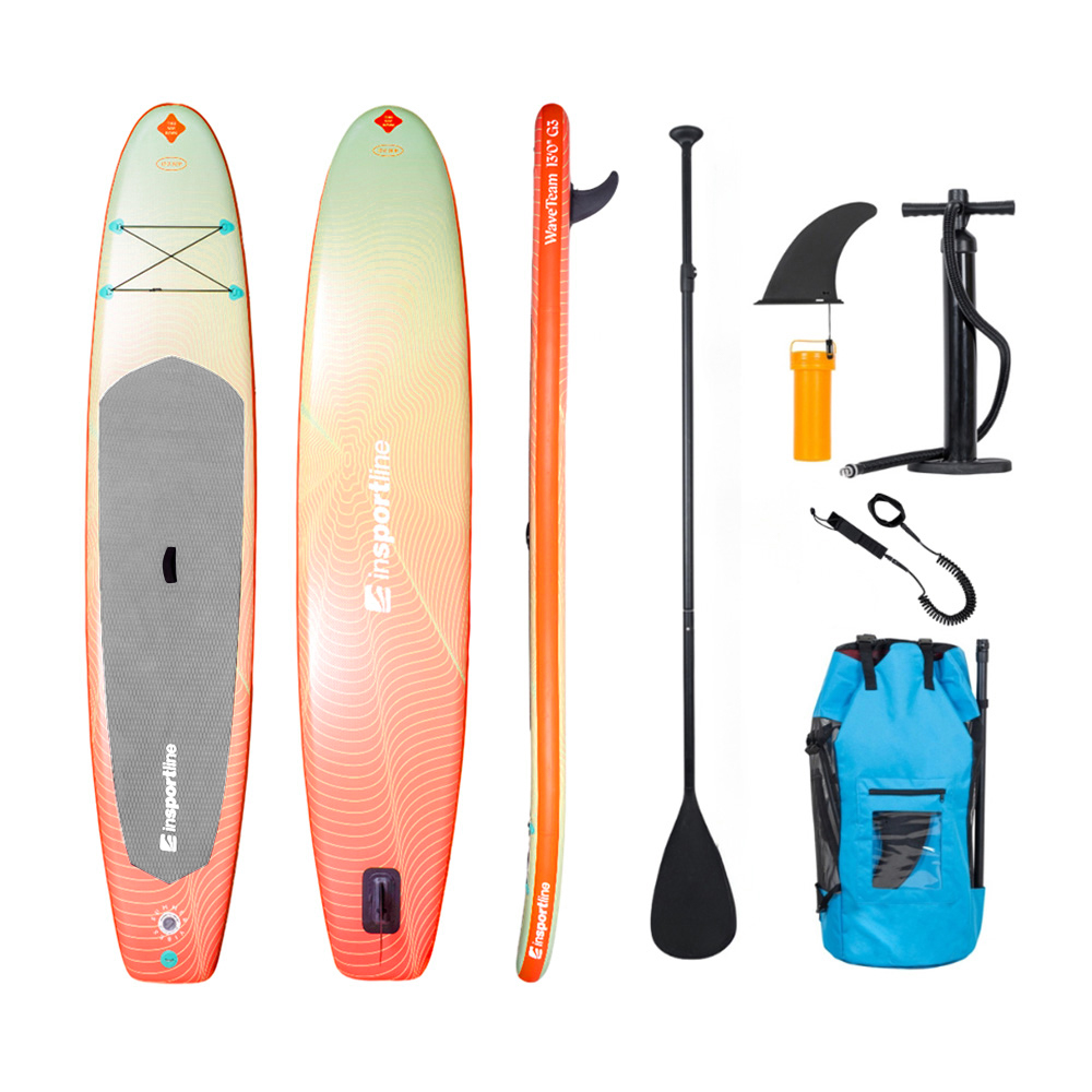 Paddleboard s příslušenstvím inSPORTline WaveTeam 13'0"