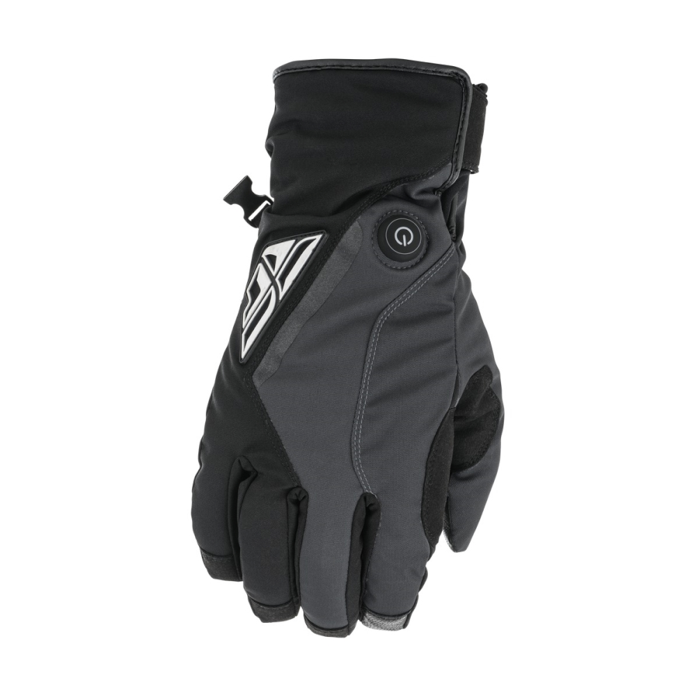 Vyhřívané rukavice Fly Racing Title černá/šedá  XS