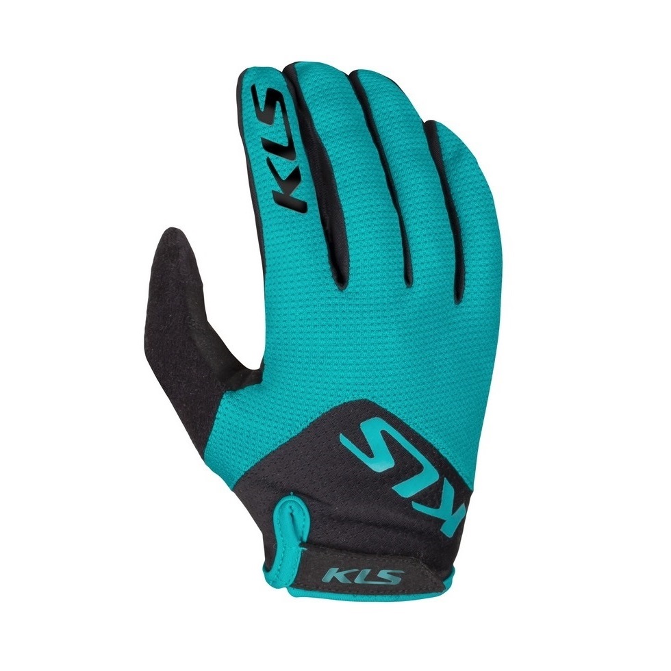 Levně Cyklo rukavice Kellys Range Turquoise S
