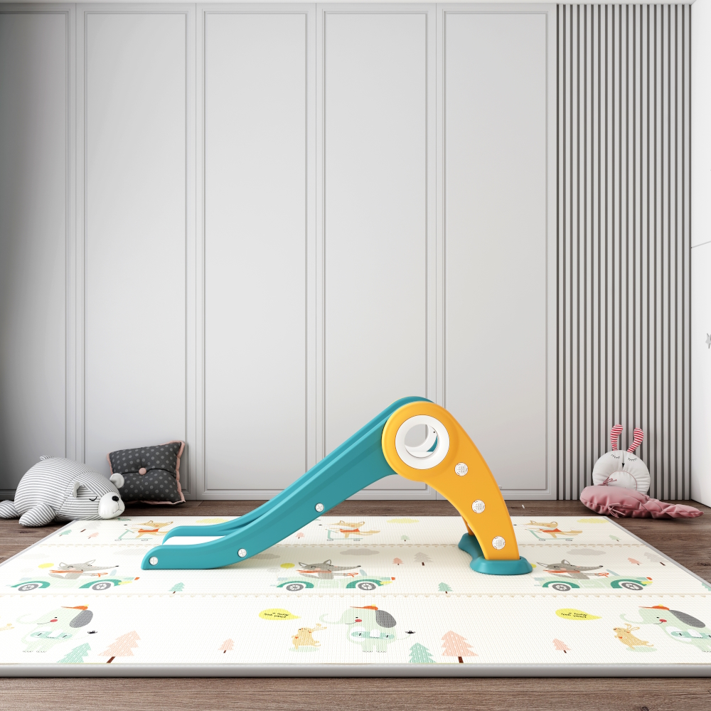 Dětská skluzavka inSPORTline Kaimala růžová - Obrázek 7