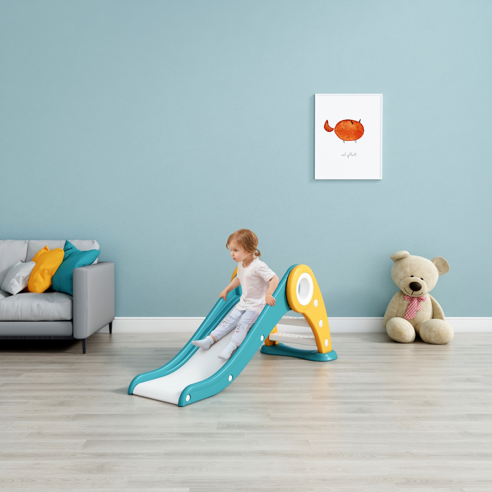 Dětská skluzavka inSPORTline Kaimala růžová - Obrázek 6