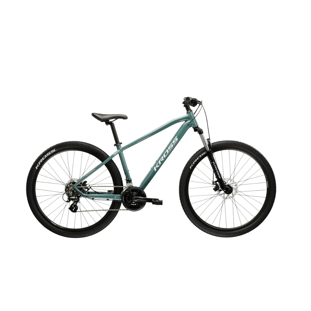 Horské kolo Kross Hexagon 2.0 29" Gen 008  zelená / stříbrná / lesk  XL (20", 178-188 cm)