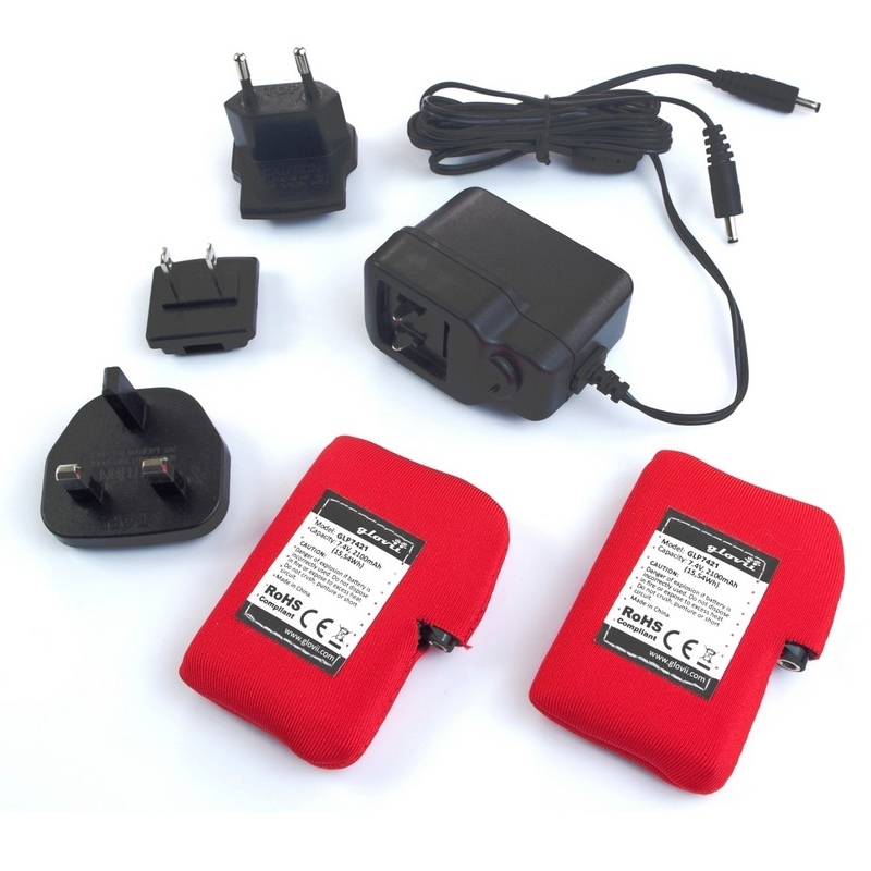Vyhřívané palčáky 2v1 Glovii GS21 2x2100 mAh černá S (obrázek 9)