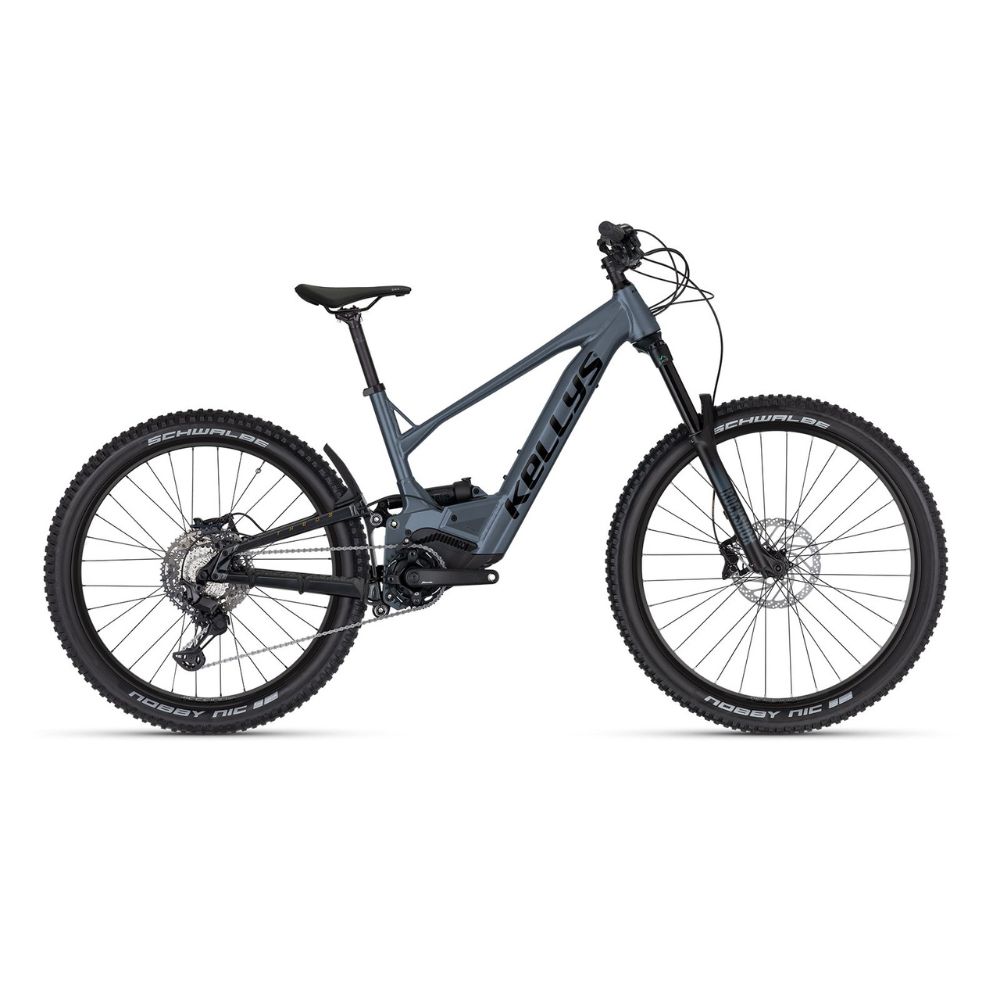 Celoodpružené elektrokolo KELLYS THEOS R50 LTD P 725Wh 29"/27,5" - model 2025 M (17", 168-180 cm) Steel Blue