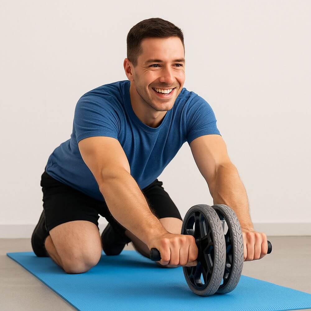 Posilovací kolečko 3v1 inSPORTline Pushabroll - Obrázek 5