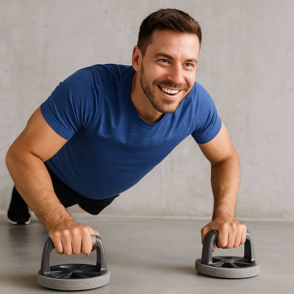 Posilovací kolečko 3v1 inSPORTline Pushabroll - Obrázek 6