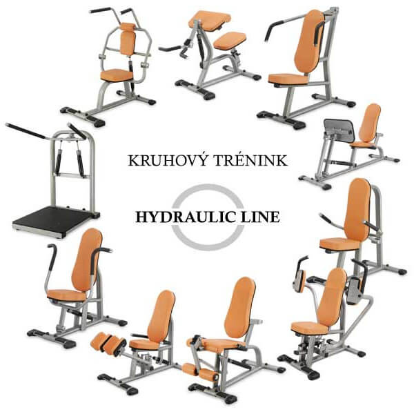 Posilovač trupu - Hydraulicline CEO200 černá (obrázek 3)