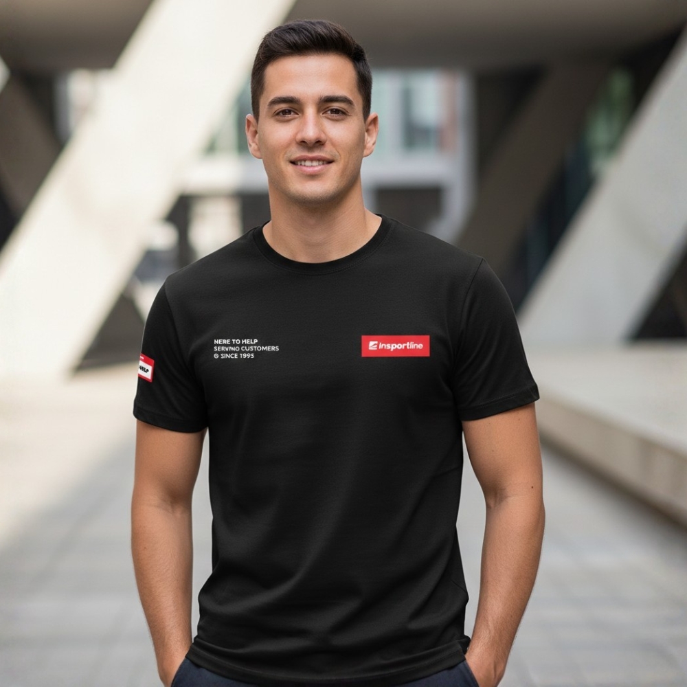 Tričko inSPORTline Signature černá M