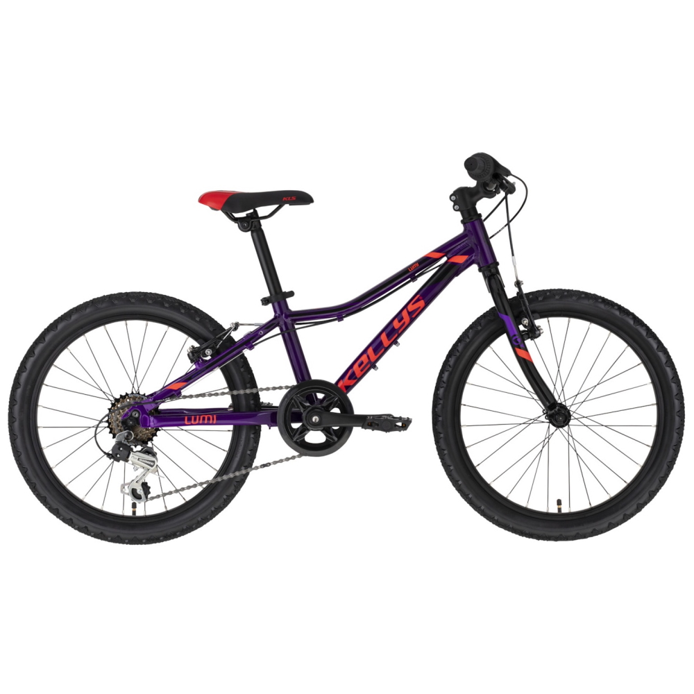 Dětské kolo KELLYS LUMI 30 20" 7.0  Purple  10" (115-135 cm)