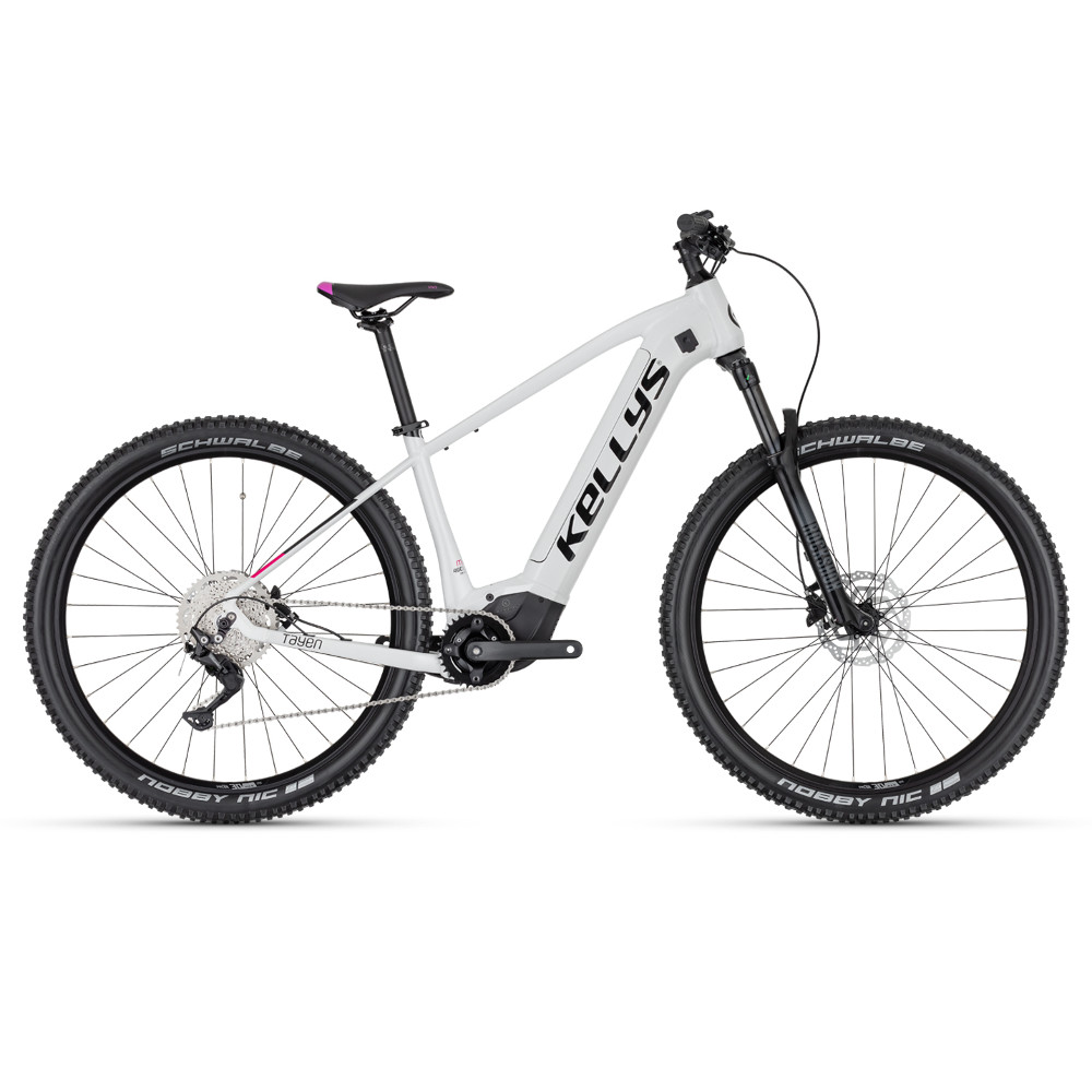 Dámské horské elektrokolo KELLYS TAYEN R50 P 29" 7.0 White - M (17", 166-175 cm)