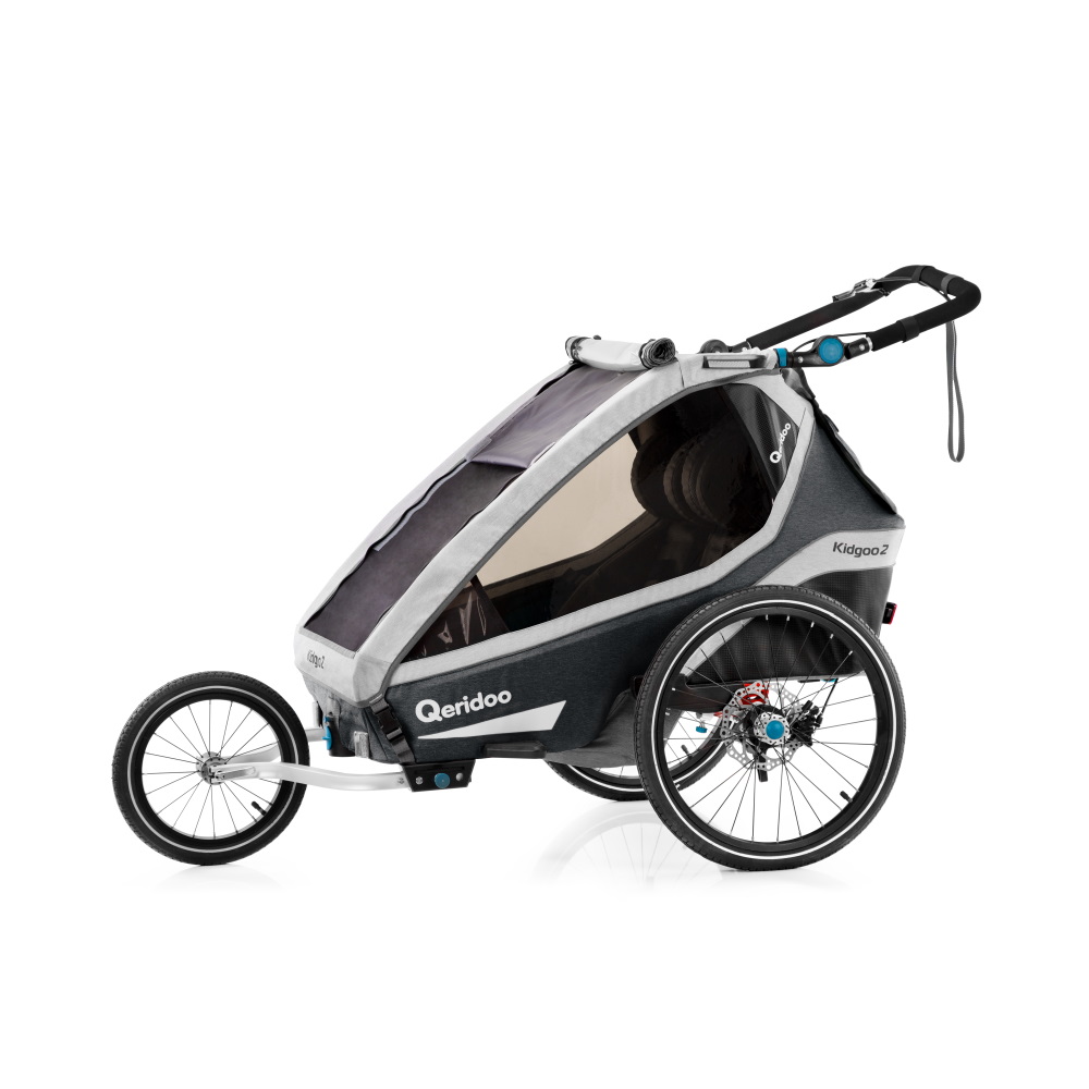 Multifunkční dětský vozík Qeridoo KidGoo 2 Pro Anthracite Grey