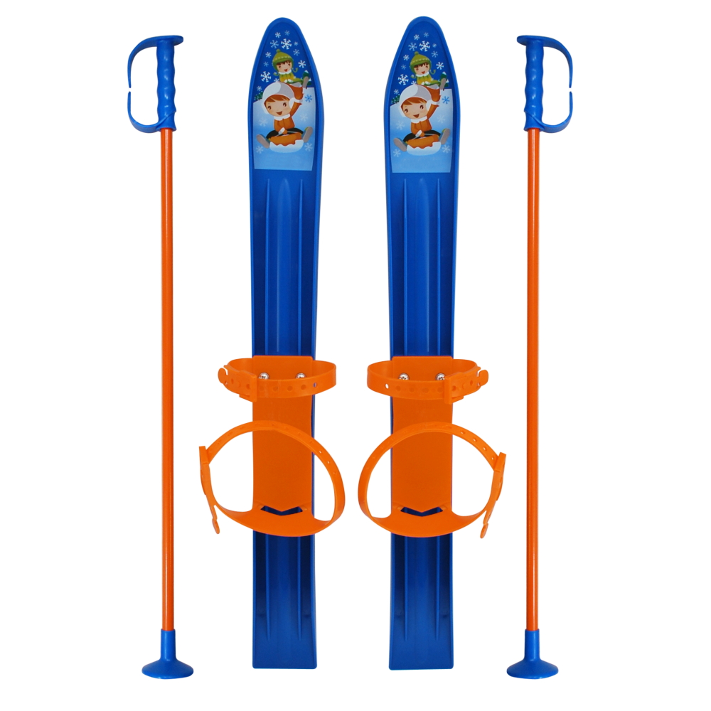 Dětský lyžařský set Sulov 60cm modrá - Obrázek 2