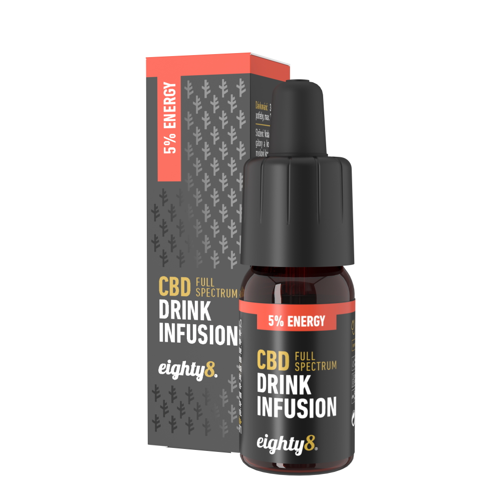 Levně CBD kapky Eighty8 Energy 10 ml