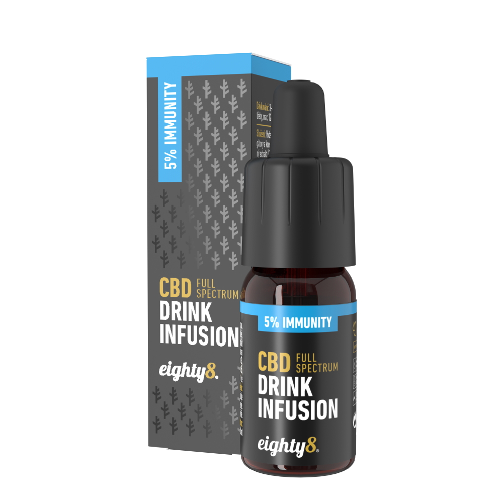 Levně CBD kapky Eighty8 Imunnity 10 ml