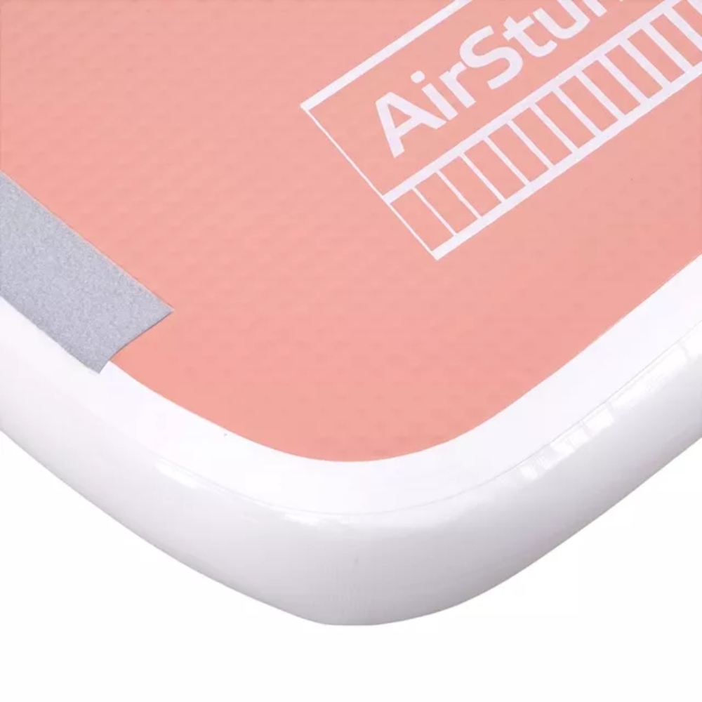 Airtrack inSPORTline Airstunt 500x100x10 cm korálová růžová s elektrickou pumpou - Obrázek 4