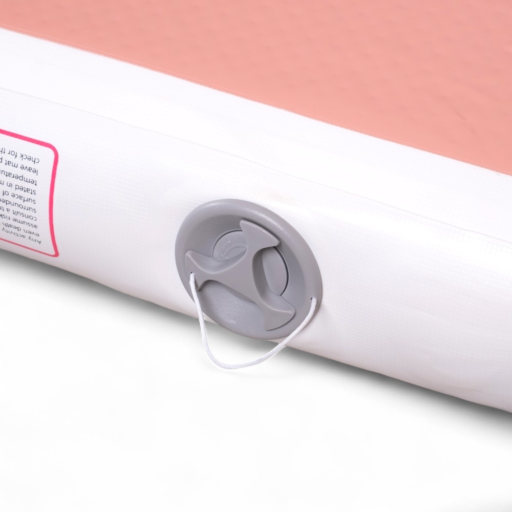 Airtrack inSPORTline Airstunt 500x100x10 cm korálová růžová s elektrickou pumpou - Obrázek 6