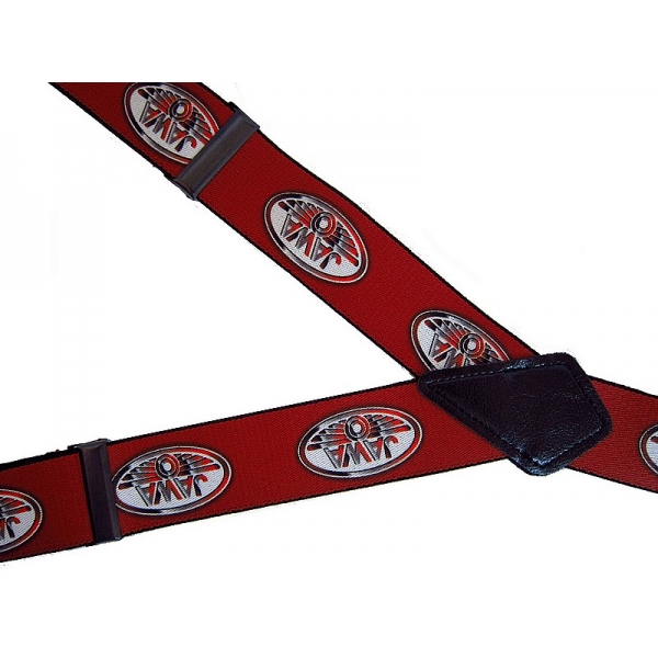 Kšandy MTHDR Suspenders JAWA Red (obrázek 3)