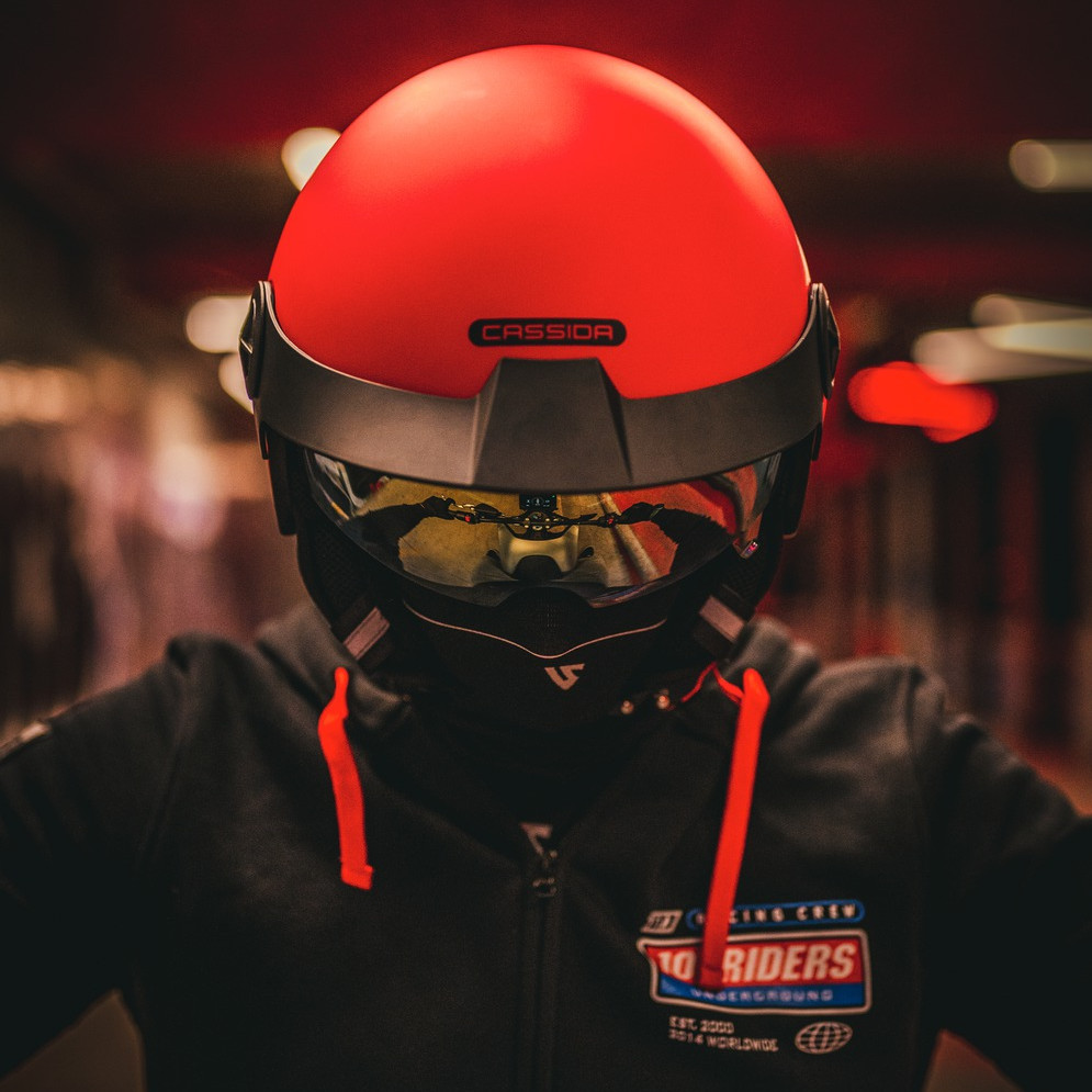 Krátký kšilt pro přilby Cassida Handy a Handy Plus černý - Obrázek 2