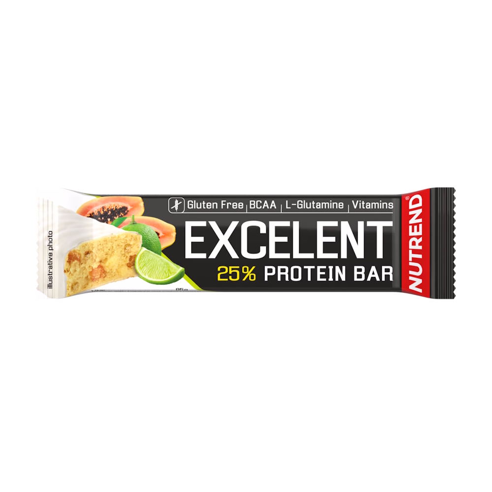 Tyčinka Nutrend Excelent Protein Bar 85g limetka s papájou
