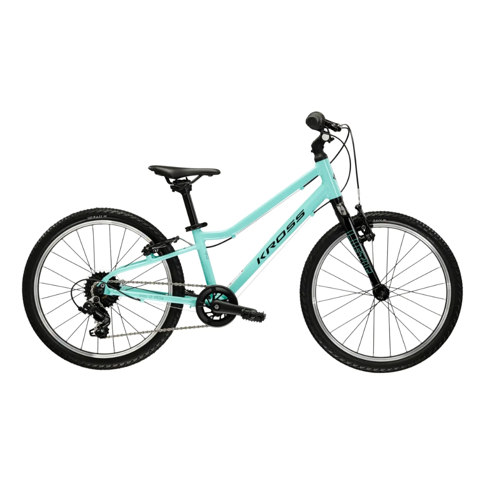 Dětské kolo Kross Liftie 20" - model 2025  mátová / černá / lesk  10" (115-130 cm)