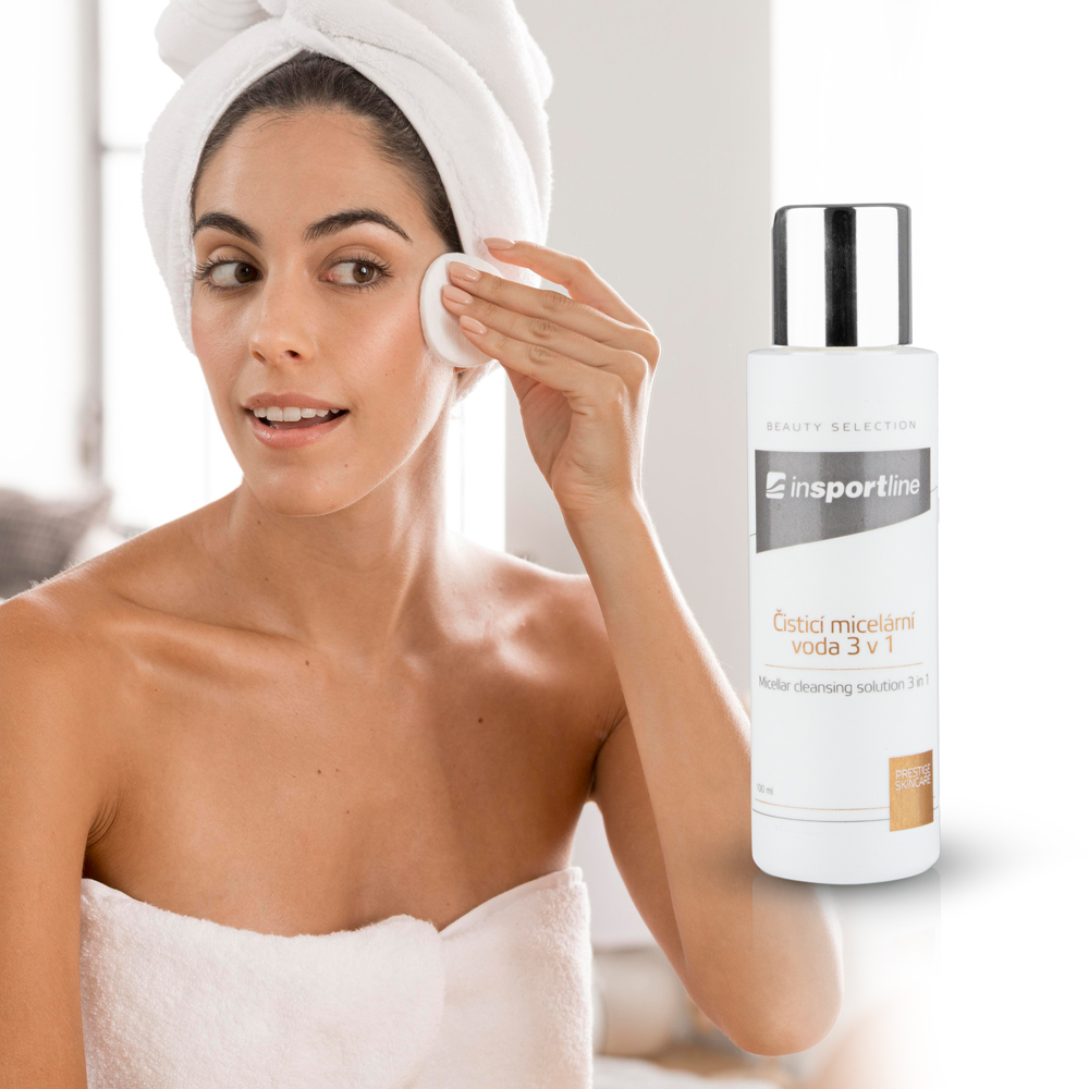Čisticí micelární voda inSPORTline 3v1 100 ml - Obrázek 3