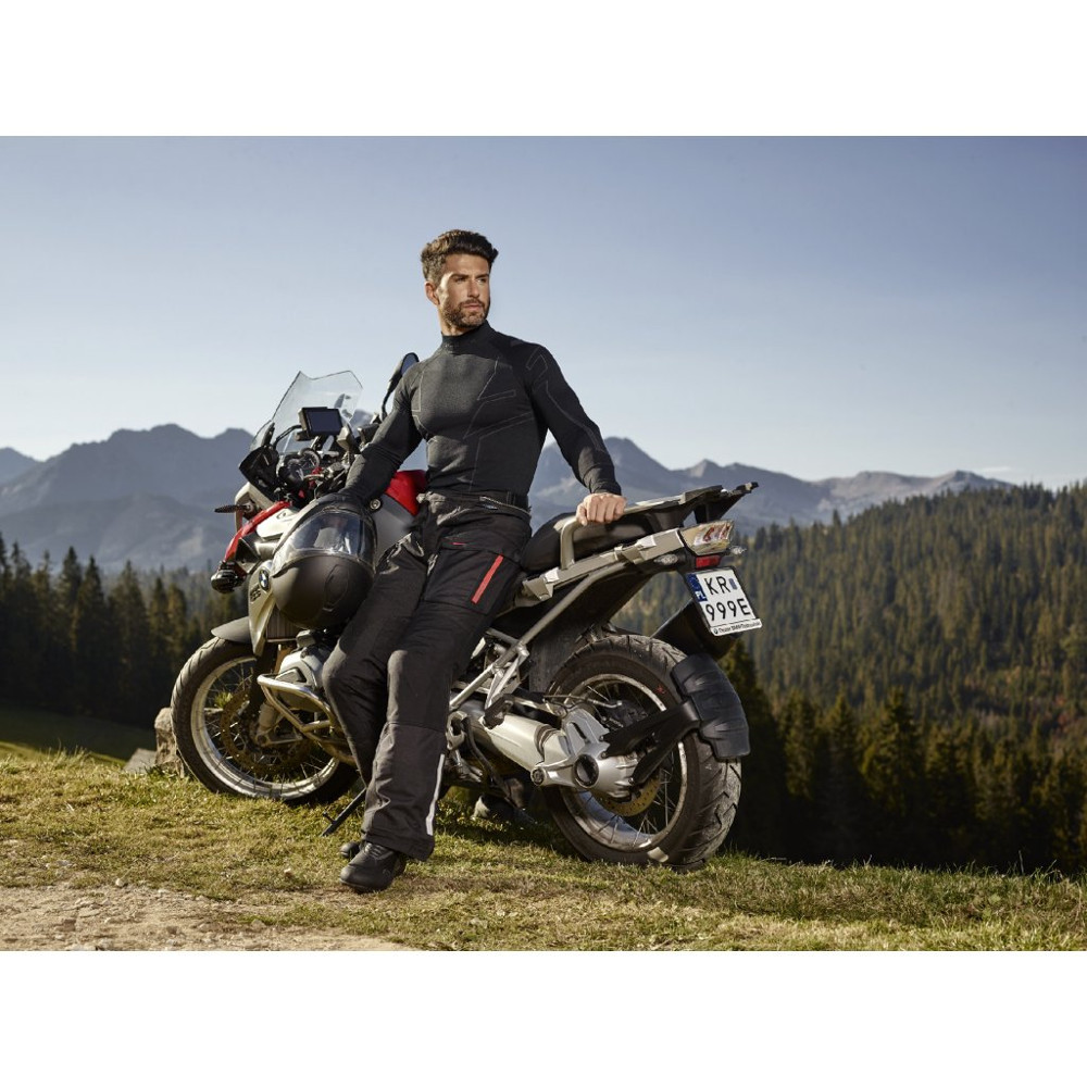 Pánské termo tričko na motorku Brubeck Cooler LS11800 Black M - Obrázek 3