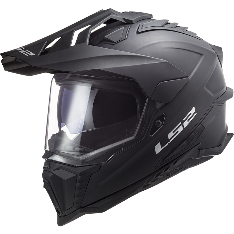 Enduro helma LS2 MX701 Explorer Solid  Matt Black  XXL (63-64) - Matt Black