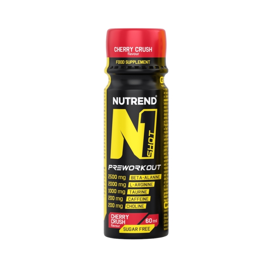 Stimulant Nutrend N1 Shot 60 ml cherry rush