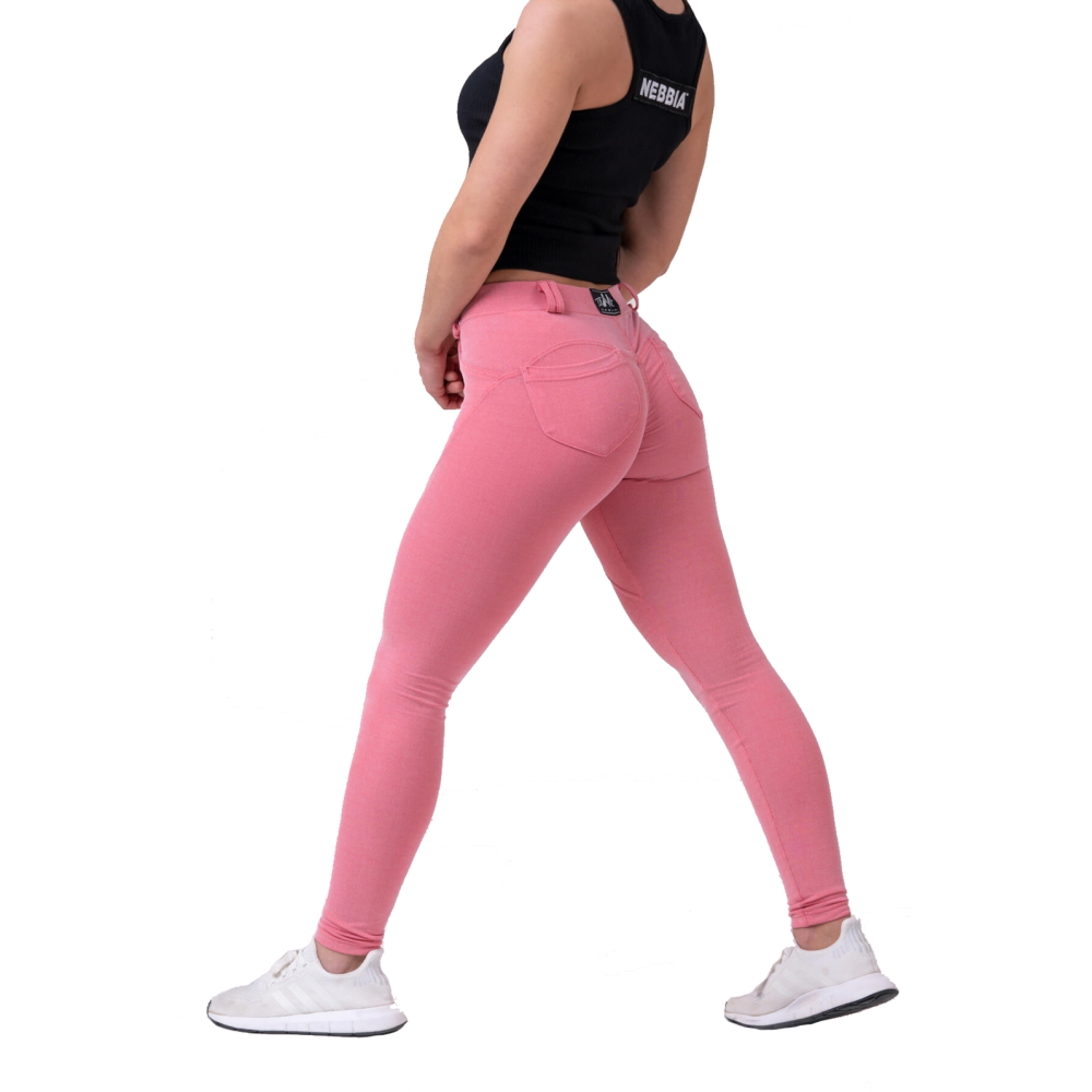 Dámské legíny Nebbia Dreamy Edition Bubble Butt 537 Powder Pink XS (obrázek 10)