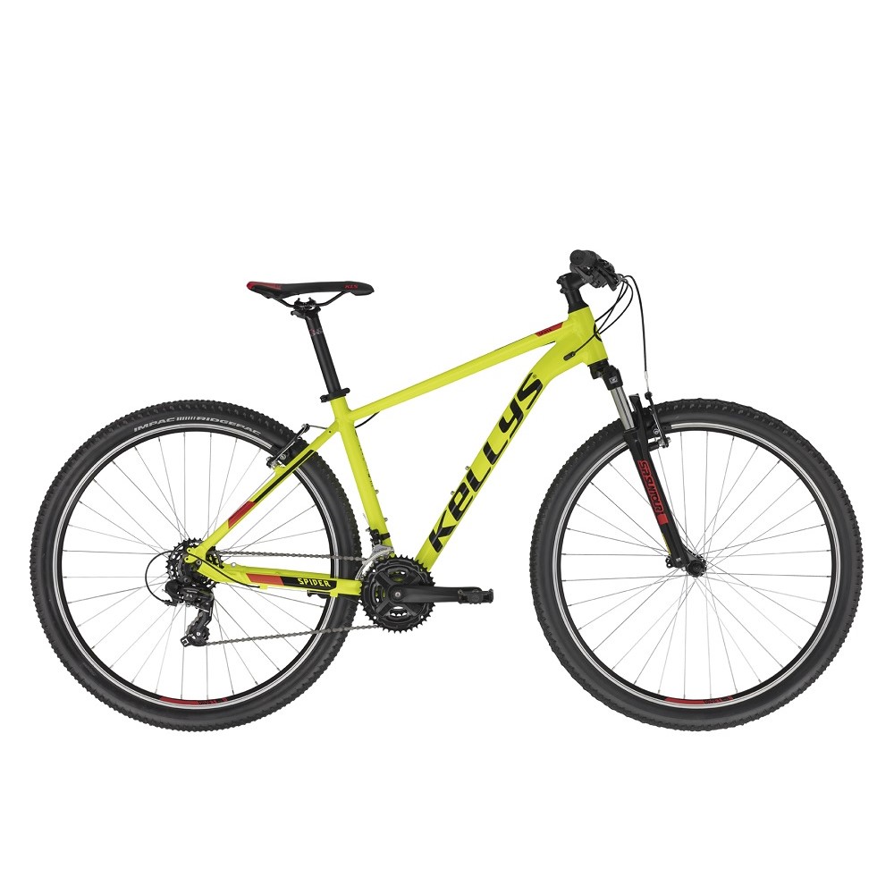 Horské kolo KELLYS SPIDER 10 29" 7.0 Neon Yellow - M (19", 175-187 cm)