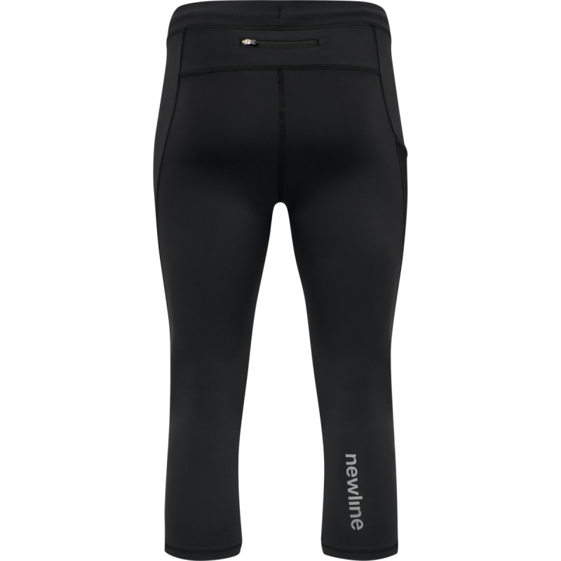 Pánské kompresní kalhoty 3/4 Newline Core Knee Tights Men černá S - Obrázek 2