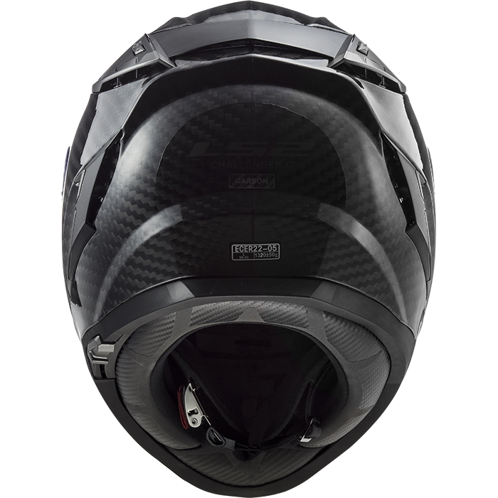 Moto přilba LS2 FF327 Challenger C Carbon Solid Black XXS (51-52) - Obrázek 4