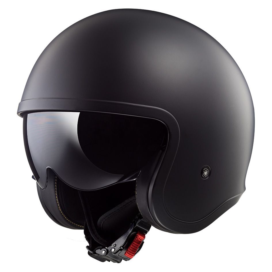 Moto přilba LS2 OF599 Spitfire Single Mono Matt Black - XS (53-54)