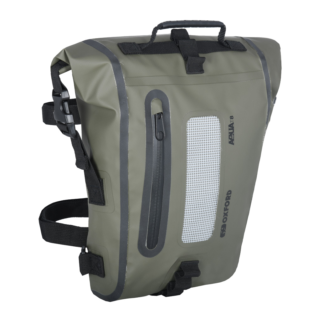 Brašna na sedlo Oxford Aqua T8 Tail Bag khaki/černá