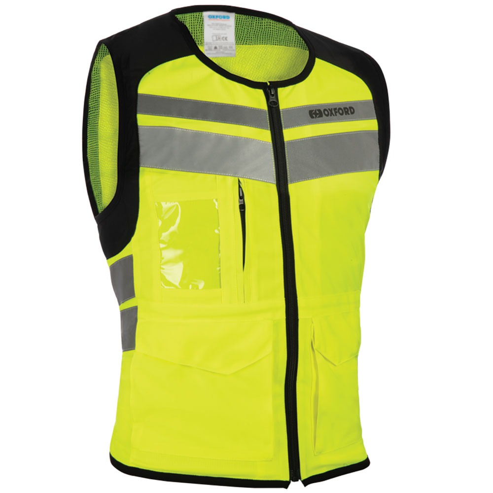 Reflexní vesta Oxford Utility Bright Top  4XL  žlutá fluo/šedá reflexní/černá - žlutá fluo,šedá refl