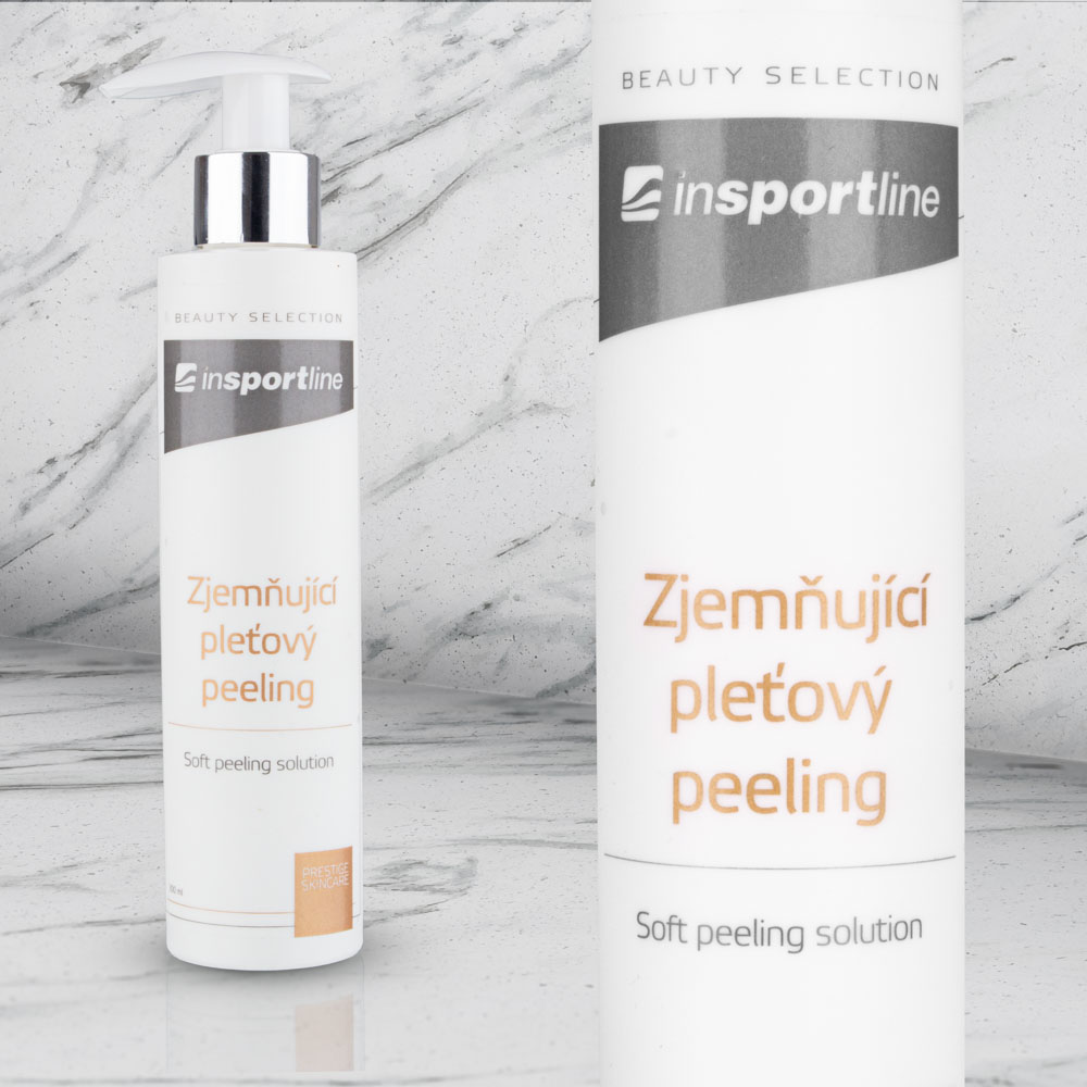 Levně Zjemňující pleťový peeling inSPORTline 200 ml