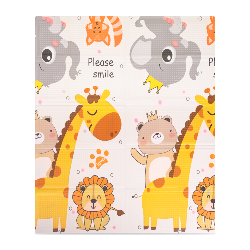 Skládací dětská podložka inSPORTline Michlino 180x160x1,2 cm Safari/Silnice (obrázek 11)