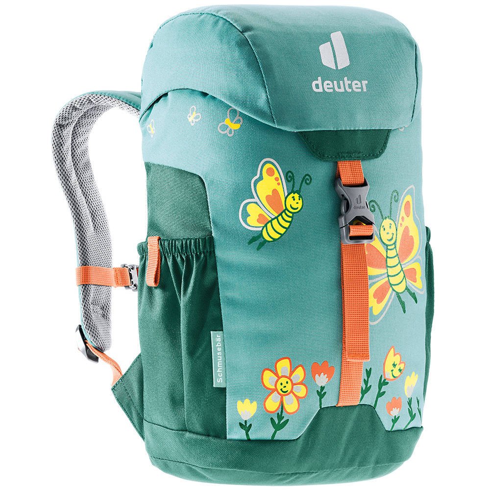 Levně Dětský batoh Deuter Schmusebär dustblue-alpinegreen