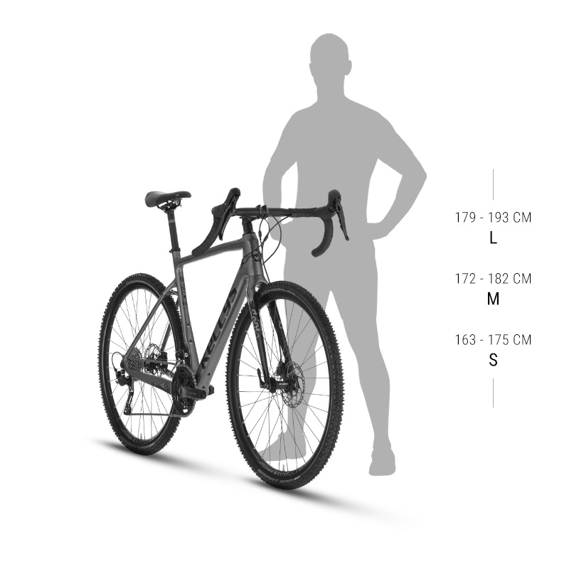 Gravel kolo KELLYS SOOT X80 28″ – model 2026 L (20″, 179-193 cm) Desert Brown