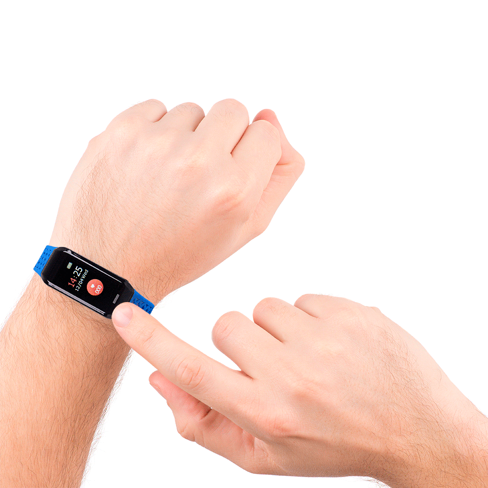 Fitness náramek inSPORTline Rivarock modrá - Obrázek 6