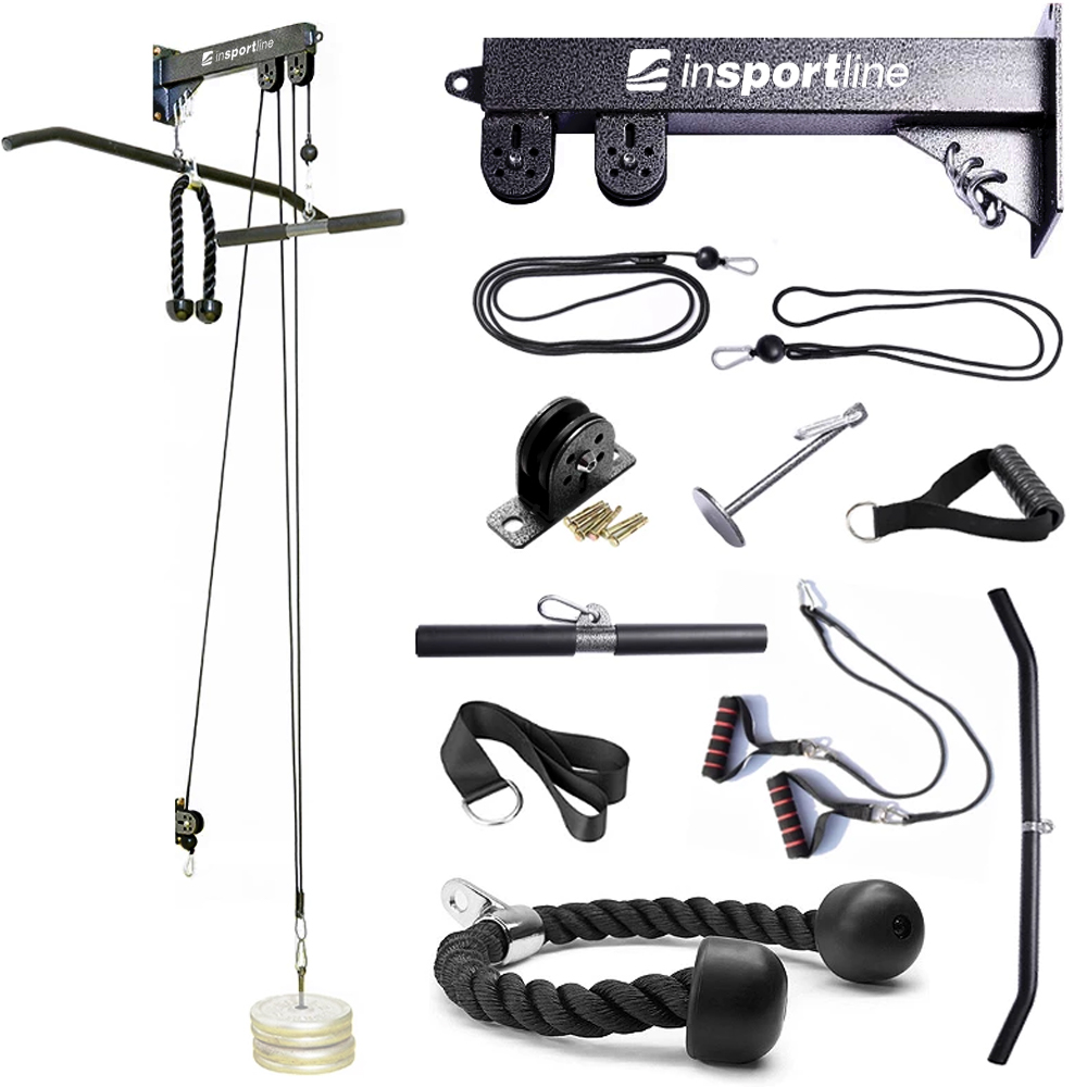 Horní a dolní kladka inSPORTline Puley 500 - Obrázek 3