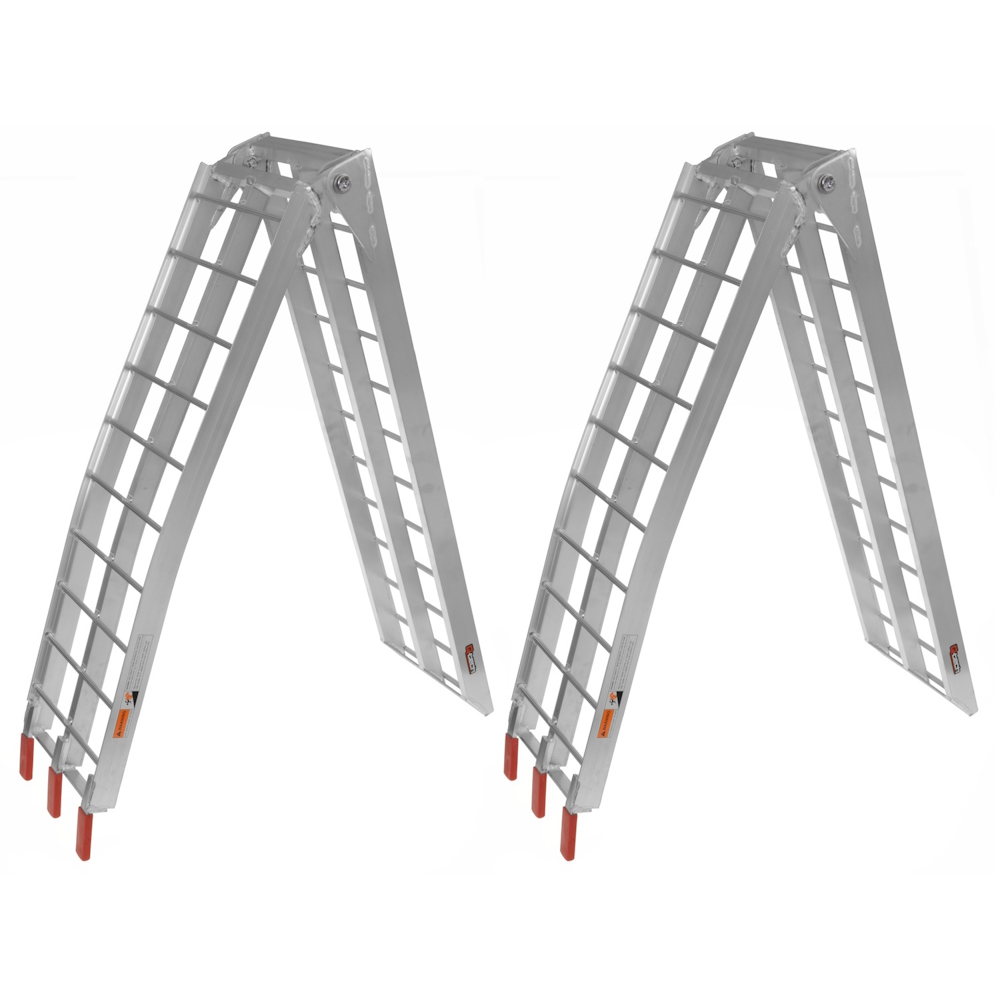 Nájezdová rampa skládací hliníková široká Q-TECH 1 pár - Obrázek 3