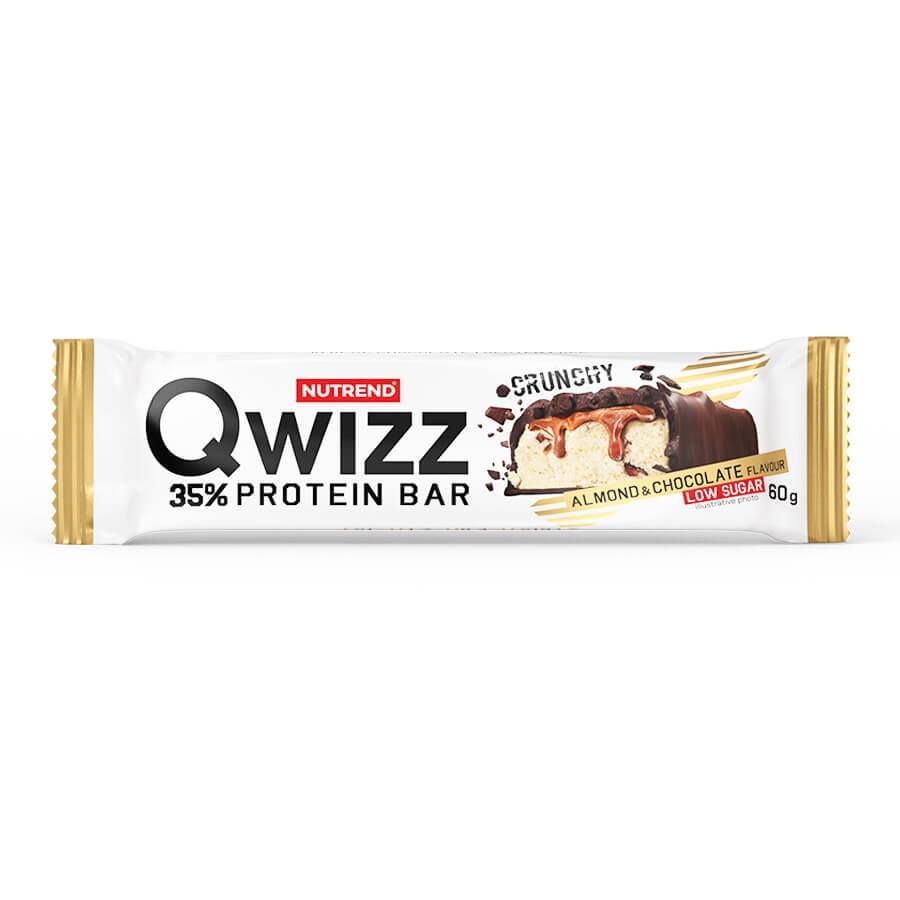 Proteinová tyčinka Nutrend Qwizz Protein Bar 60g mandle+čokoláda