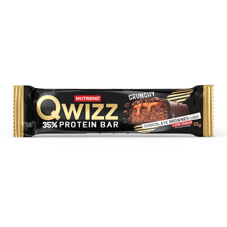 Proteinová tyčinka Nutrend Qwizz Protein Bar 60g čokoládové brownies