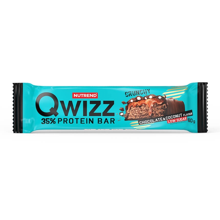 Proteinová tyčinka Nutrend Qwizz Protein Bar 60g čokoláda+kokos