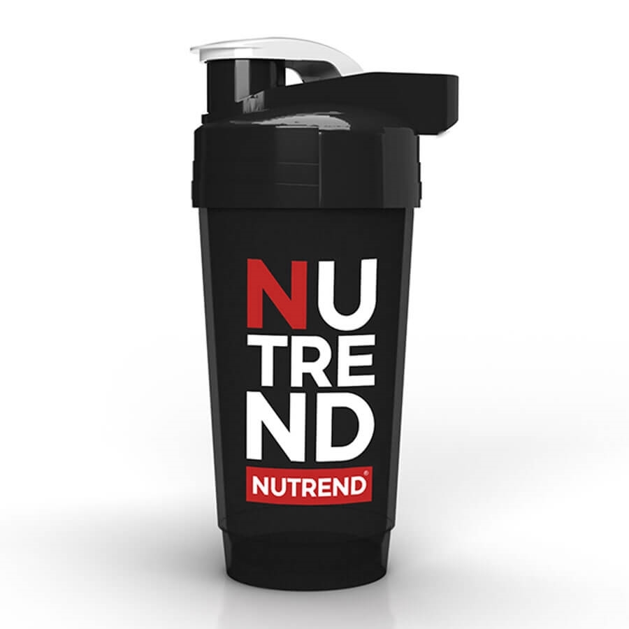 Shaker Nutrend 700 ml  černá - černá