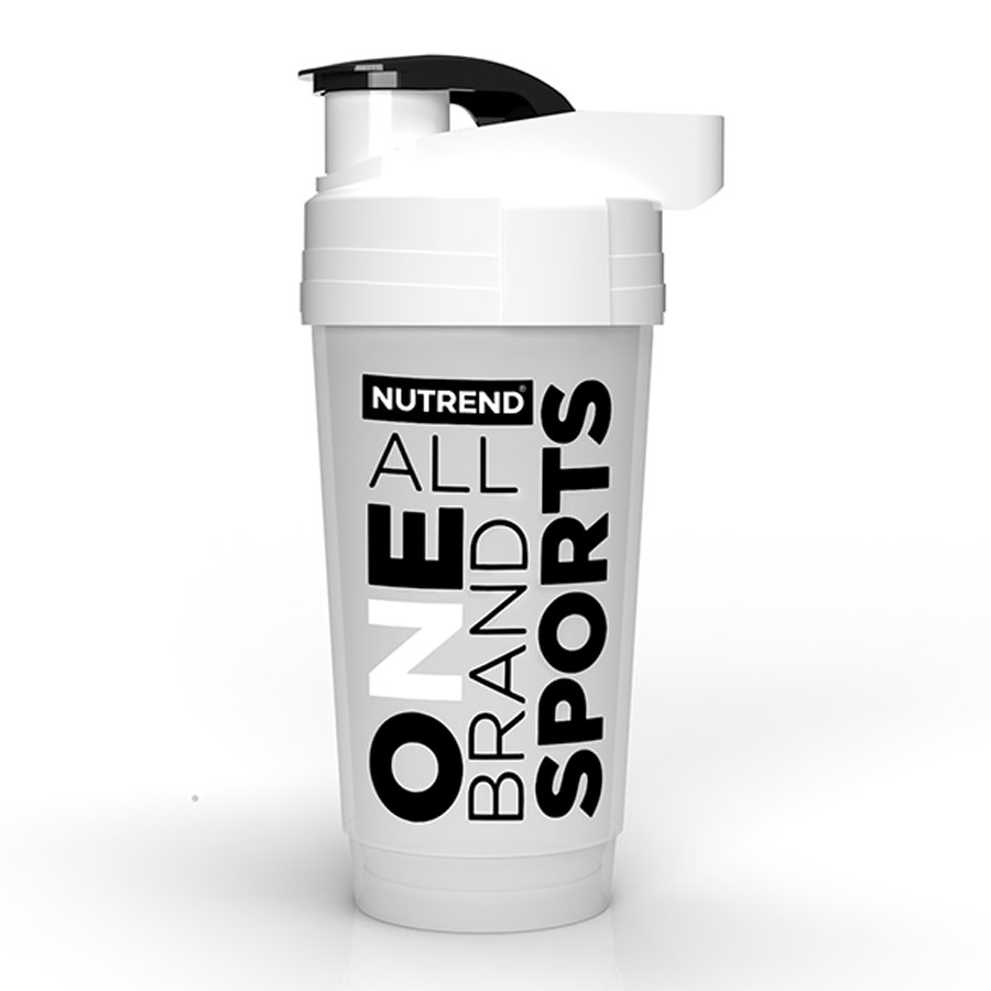 Shaker Nutrend 700 ml průhledná