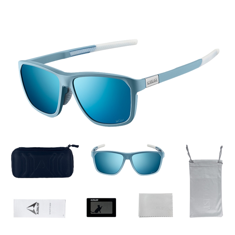 Polarizační sluneční brýle Altalist Kay L1 bílá se stříbrnými skly - Obrázek 7