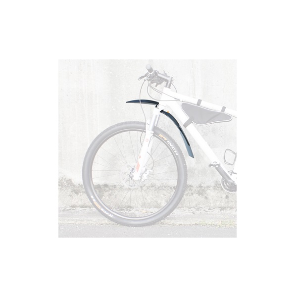 Přední blatník na kolo SKS Shockblade II 27,5+", 28", 29" / 2,0-3,0" do sloupku vidlice černo-šedá - Obrázek 5